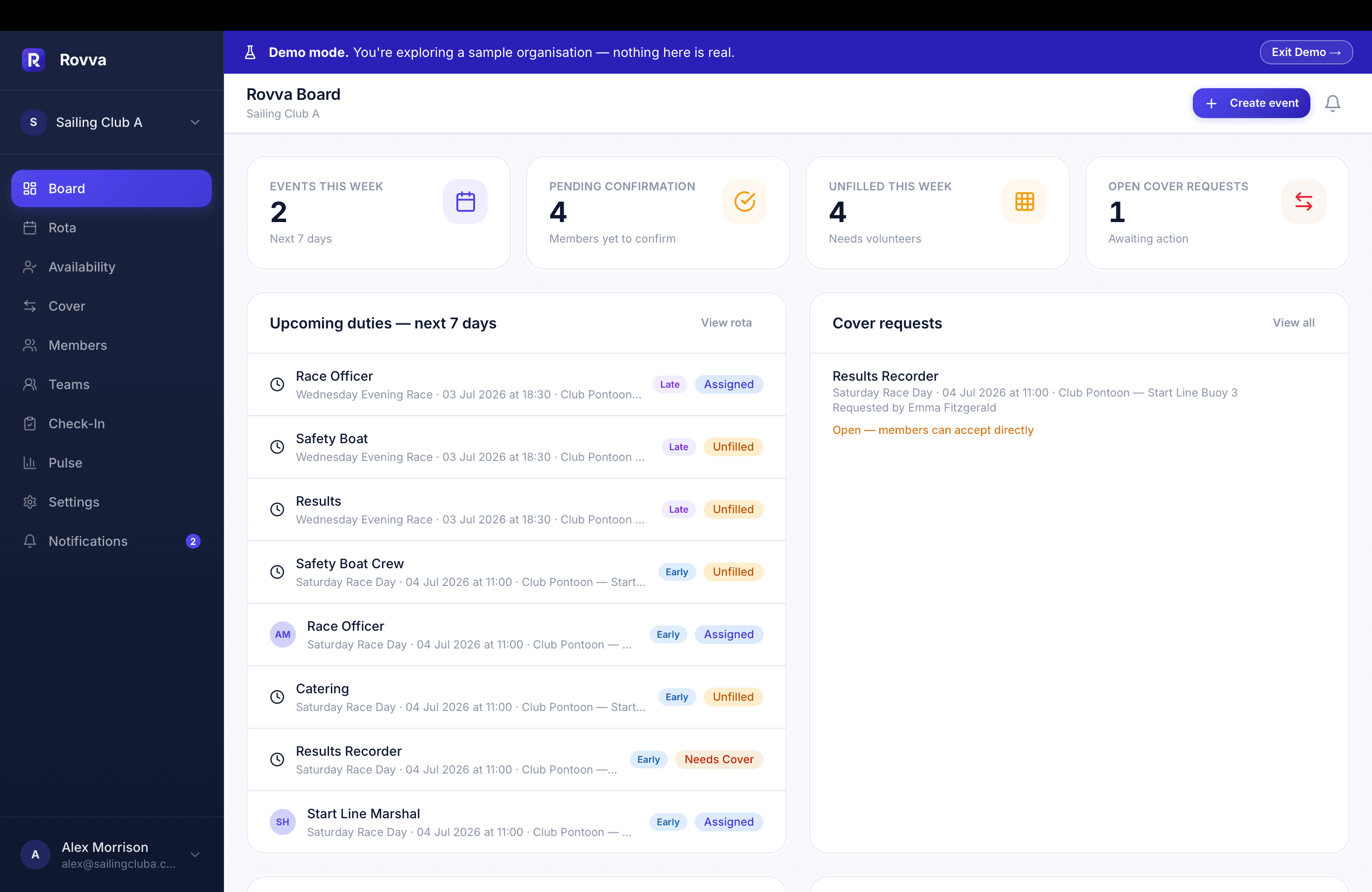 Rovva screenshot