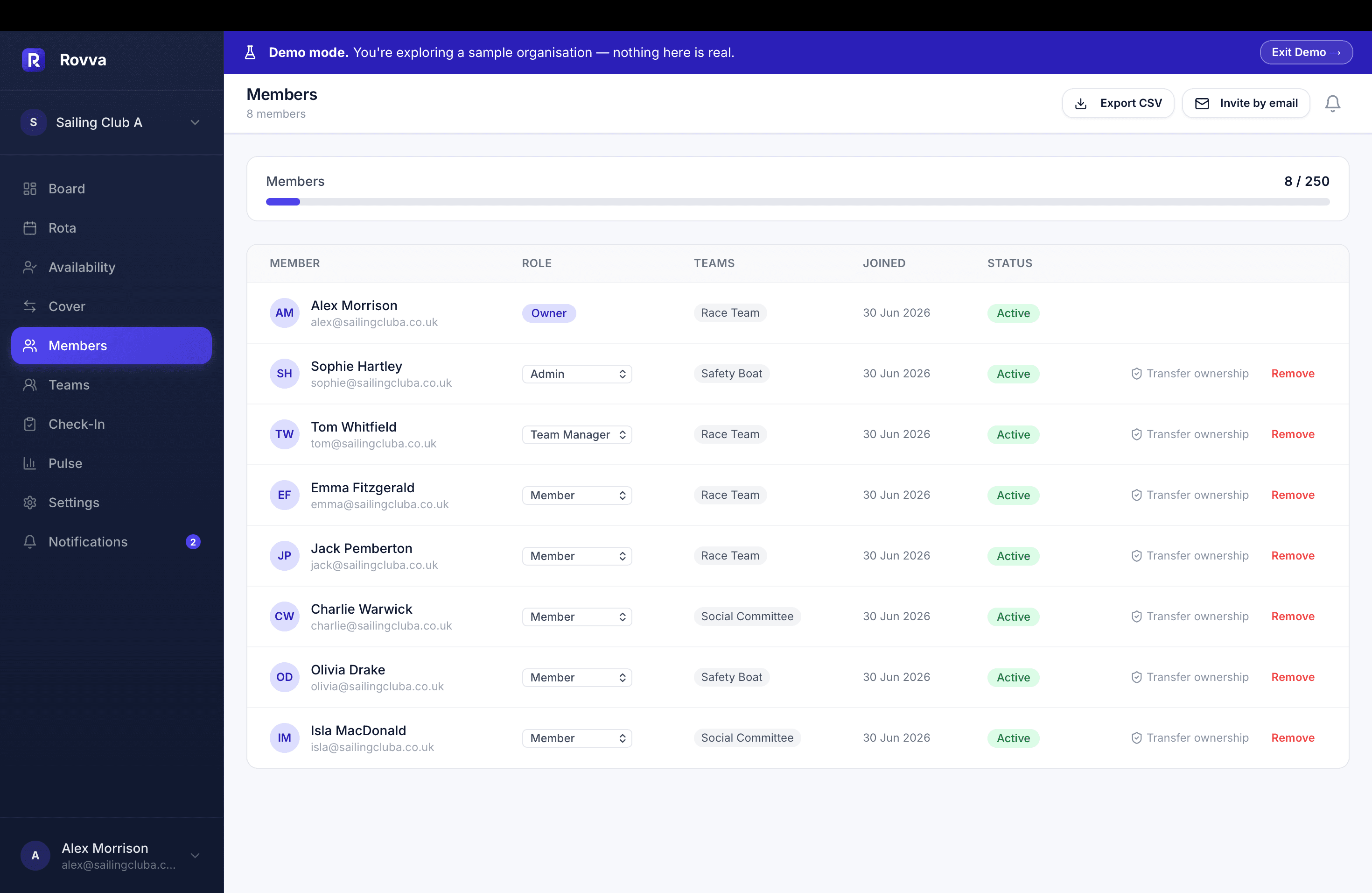 Members & Teams screenshot — 1 of 2